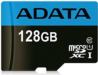 ADATA Premier R85/W25 microSDXC 128GB Kit, UHS-I U1, Class 10