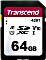 Transcend 420T R95/W25 SDXC 64GB, UHS-I U1, A1, Class 10 (TS64GSDC420T)