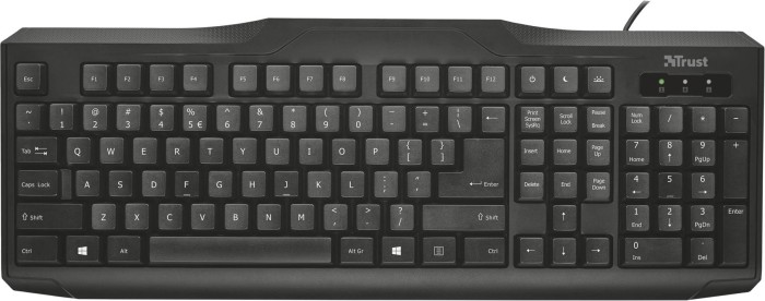 Trust ClassicLine Keyboard, USB, DE