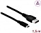 DeLOCK USB-C [Stecker] auf DisplayPort 1.4 [Stecker] Kabel 8K 60Hz schwarz, 1.5m Vorschaubild