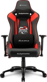 Sharkoon Elbrus 3 aTTaX Edition Gamingstuhl, schwarz/rot