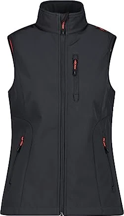 CMP Softshell Gilet Donna Con Climaprotect – Antivento, Antipioggia E Traspirante