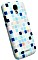 Krusell PrintCover Blue Square für Samsung Galaxy S4 (89865)