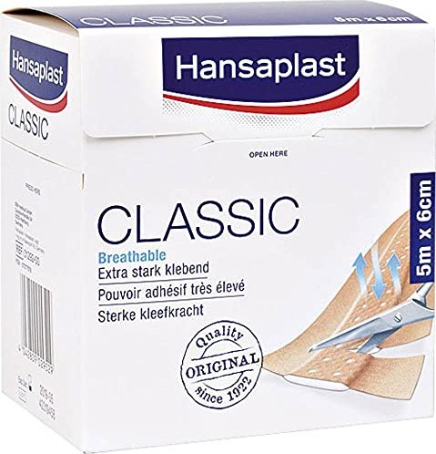 Hansaplast Classic 5mx6cm, 1 Stück