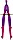 Aristo TopLine Schnellverstellzirkel, violett (AR55736)