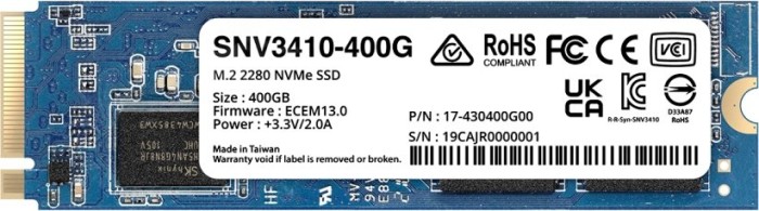 Synology M.2 NVMe SSD SNV3000 seria 400GB