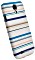 Krusell PrintCover Blue Stripe für Samsung Galaxy S4 (89864)