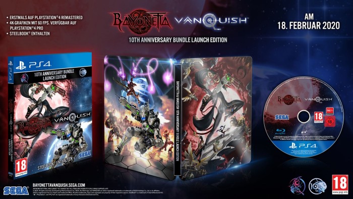 Bayonetta & Vanquish - 10th Anniversary Bundle (PS4)