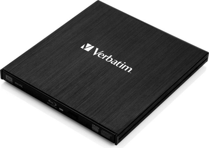 Verbatim External Slimline Blu-ray Writer, USB 3.0