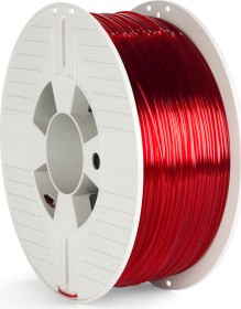 Verbatim PET-G, Transparent Red, 1.75mm, 1kg