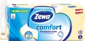 Zewa comfort Das klassisch Gelbe 3-lagig Toilettenpapier gelb, 10 Rollen