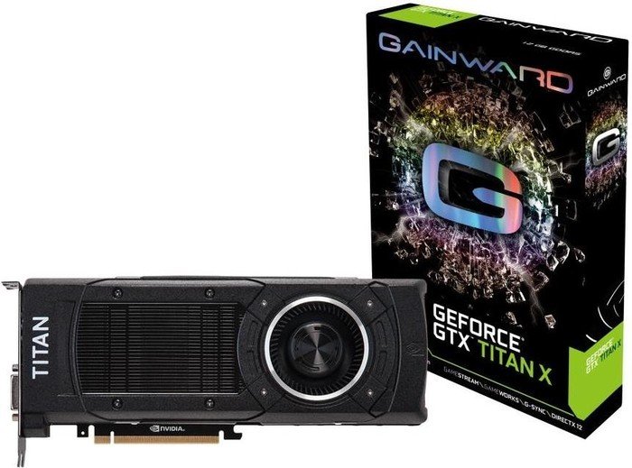 Gainward GeForce GTX titan X, 12GB GDDR5, DVI, HDMI, 3x DP