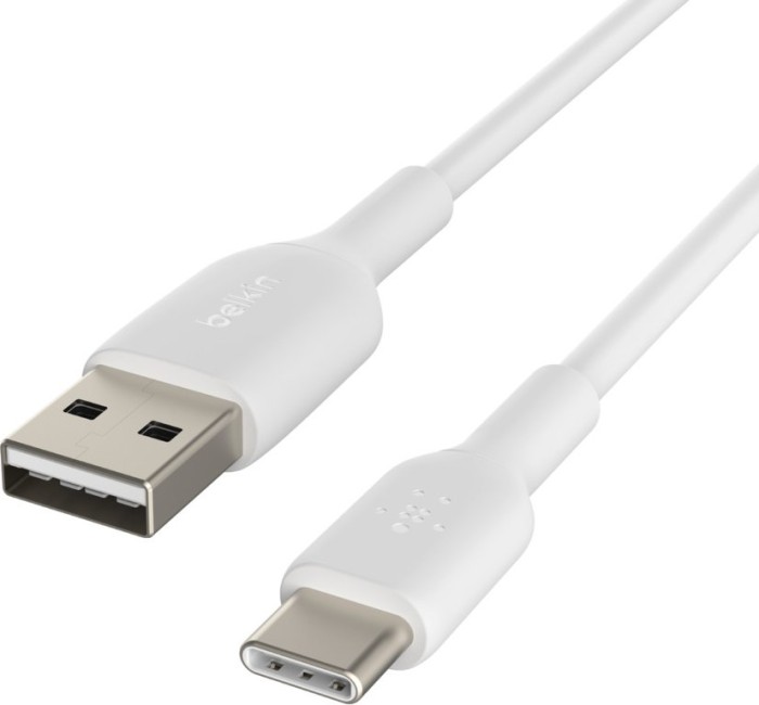 Belkin BoostCharge USB-C to USB-A 2.0m biały