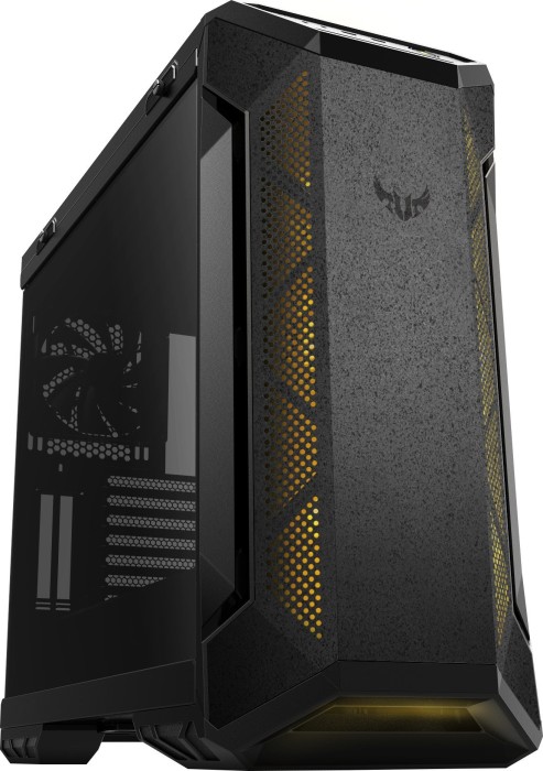 ASUS TUF Gaming GT501 schwarz, Glasfenster