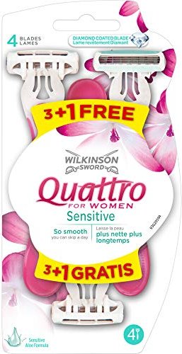 Wilkinson Sword Quattro Women Sensitive Rasierer