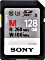 Sony SF-M Series R260/W100 SDXC 128GB, UHS-II U3, Class 10 Vorschaubild