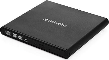 Verbatim External Slimline DVD-RW Writer, USB 2.0, Retail