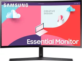Samsung Essential monitor S3 S36C (pedestal straight), pedestal straight, 24" (LS24C366EAUXEN)