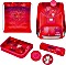 Herlitz Ultra Light Plus Sweet Hearts Plecaki szkolne zestaw 4-częściowy (50037704)
