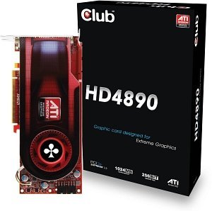Club 3D Radeon HD 4890 ATI-Design, 1GB GDDR5, 2x DVI, S-Video