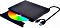 Gembird zewnętrzny USB-DVD napęd czarny, USB-A/USB-C 3.0 (DVD-USB-03)