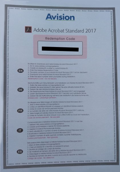 adobe acrobat standard 2017