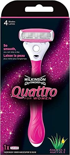 Wilkinson Sword Quattro Women Rasierer, 1er-Pack