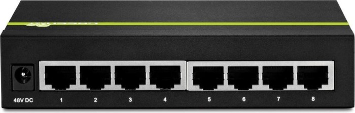 TRENDnet TPE-TG Desktop Gigabit switch, 8x RJ-45, 123W PoE+