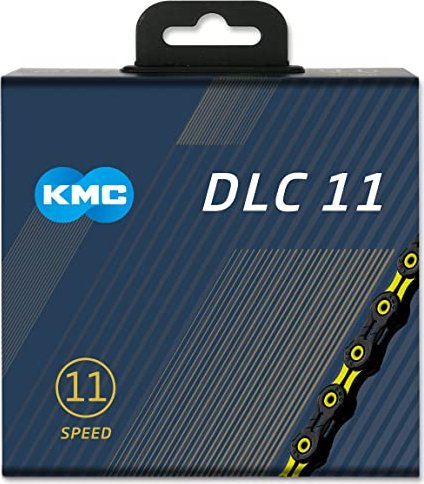 KMC DLC11 łańcuch 11-biegowy żółty