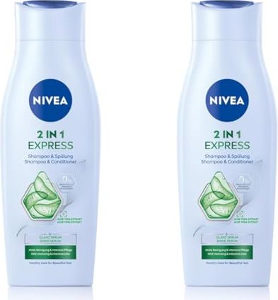 Nivea 2in1 Pflege Express Shampoo, 400ml