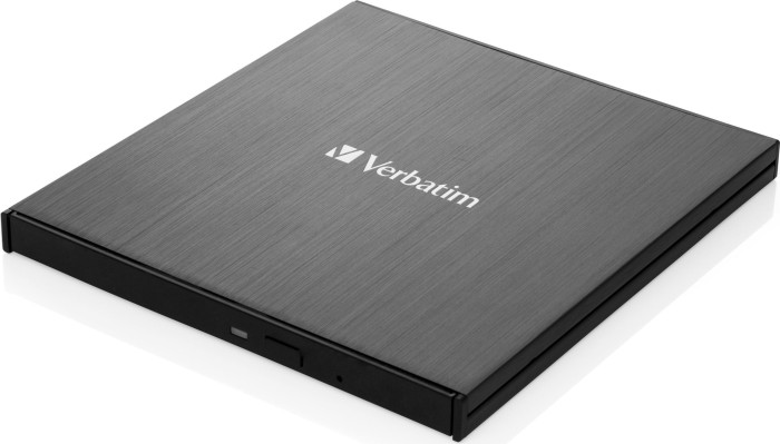 Verbatim Ultra HD 4K External Slimline Blu-ray Writer, USB-C 3.0