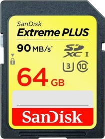 R90/W60 SDXC 64GB UHS I U3