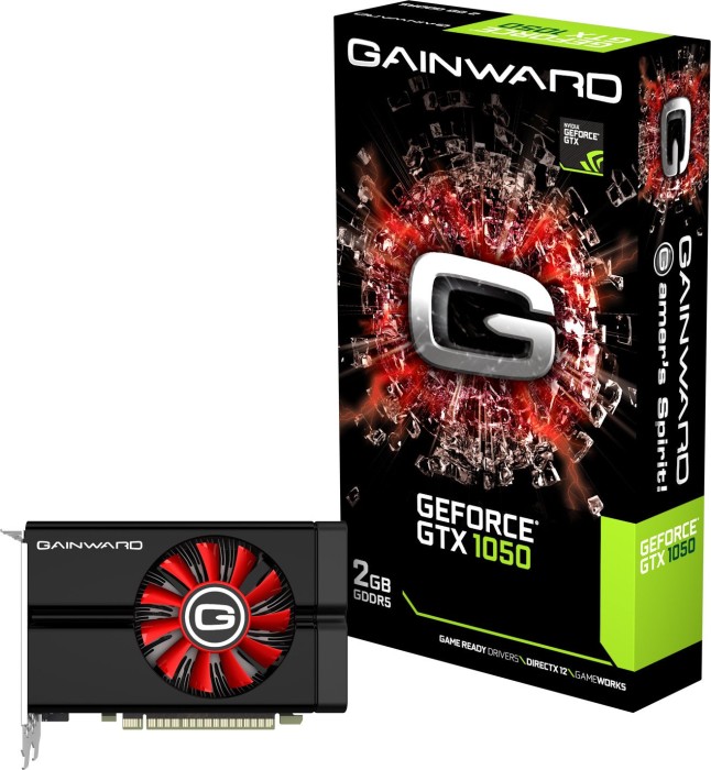 Gainward GeForce GTX 1050, 2GB GDDR5, DVI, HDMI, DP