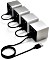 Streacom VU1 Dynamic Analogue Dials, Zeigermessgerät, srebrny, zestaw startowy, 1x hub, 3x Dials, sztuk 4-zestaw Vorschaubild
