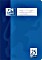 Oxford Schulheft blau A4 Lineatur 25 mit Rand, 16 Blatt (100050311)