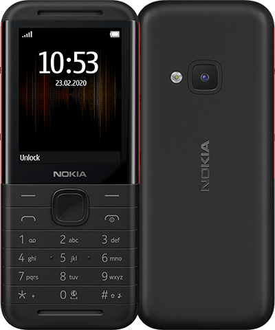 Nokia 5310 XpressMusic (2020) Dual-SIM schwarz/rot