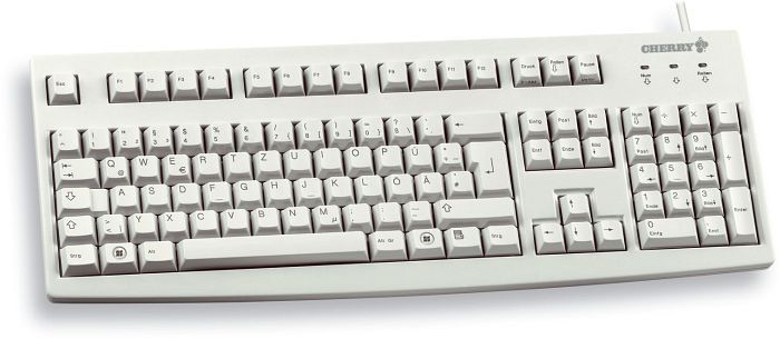 G83-6104LUNEU-0 – Tastatur, USB, grau, US