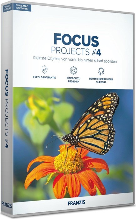 Franzis Focus Projects 4 (wersja wielojęzyczna) (PC/MAC)