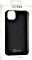 Guess Liquid Silicone Metal Logo Case für Apple iPhone 14 Plus schwarz (GUHCP14MSLSMK)