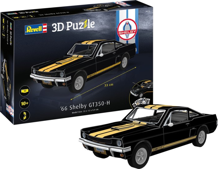 Revell 00220 RV 3D-Puzzle 66 Shelby GT350-H 3D-Puzzle (00220)