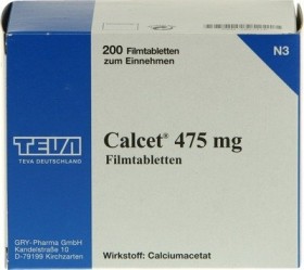 Calcet 475mg Filmtabletten, 200 Stück