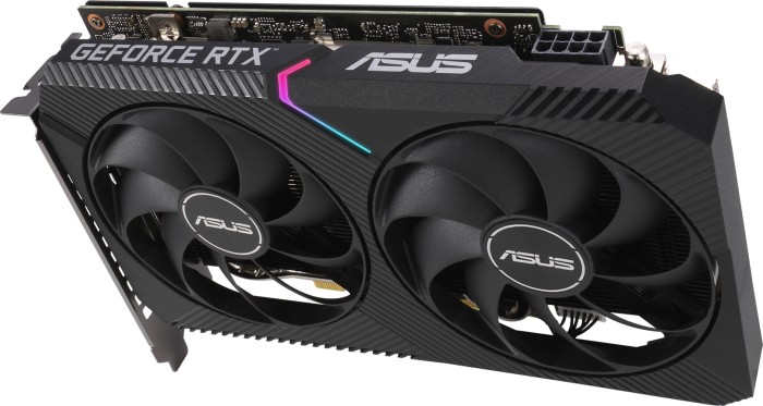 Asus GeForce RTX 3060 Ti, 8GB GDDR6, Dual OC V2 (LHR) (DUAL-RTX3060TI -O8G-V2)