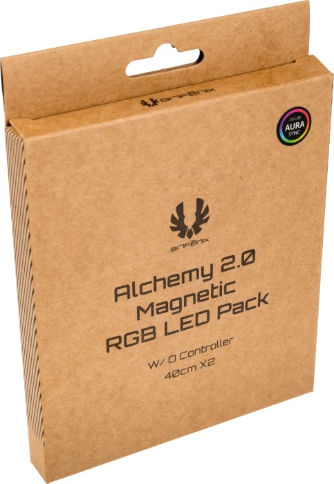 BitFenix Alchemy 2.0 Magnetic ARGB LED Pack 40cm, 21 LED RGB, sztuk 2