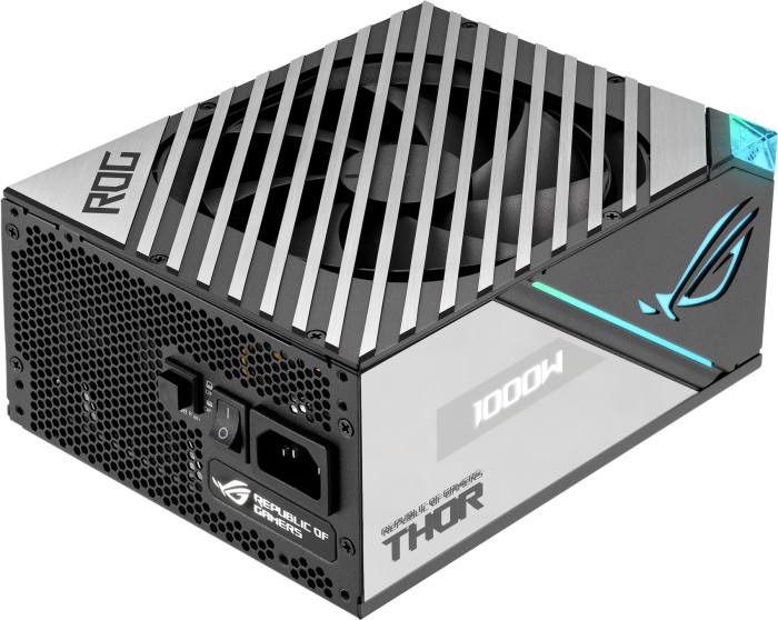 ASUS ROG Thor Platinum II, ROG-THOR-1000P2-GAMING, mit 12-Pin PCIe 5.0 Kabel, 1000W ATX 2.4