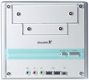 Shuttle XPC SK43G mini-Barebone aluminium [Socket A/166/PC3200 DDR]