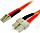 StarTech LWL Duplex Kabel, OM1, 2x LC Stecker/2x SC Stecker, 3m (FIBLCSC3)