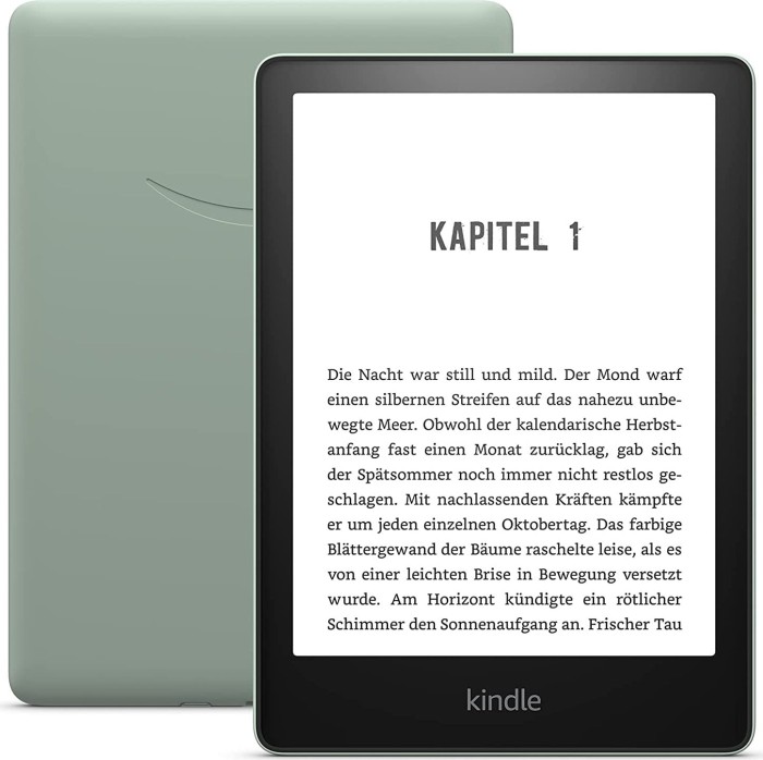 Amazon Kindle Paperwhite 11. Gen zielony 16GB, z reklamami