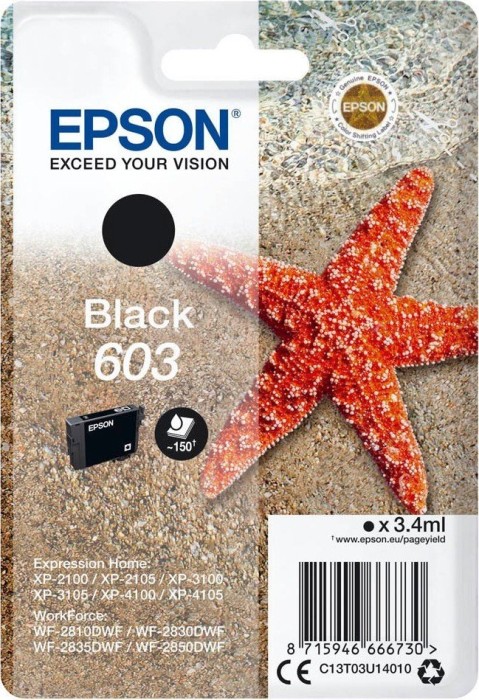Epson Tinte 603 schwarz