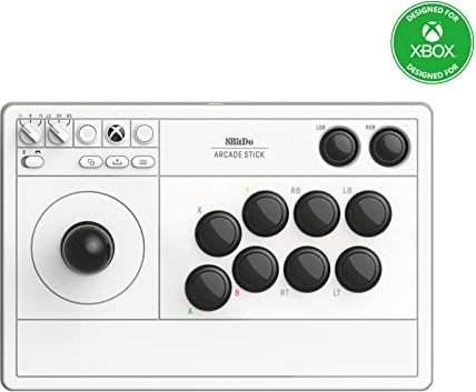 8BitDo arcade stick biały (Xbox SX/Xbox One/PC)