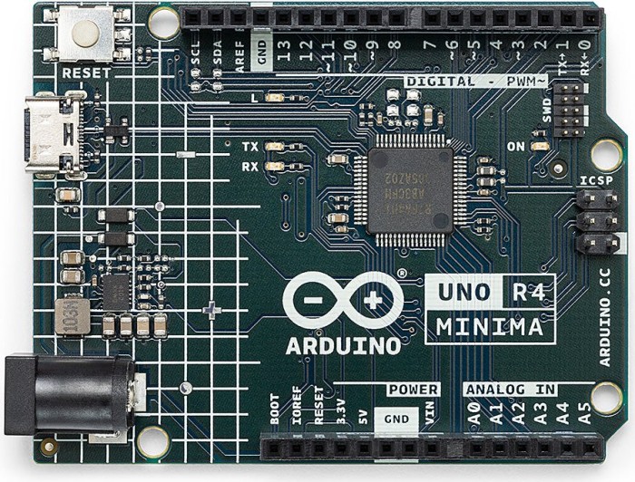 Arduino Uno Rev.4 SMD, Minima